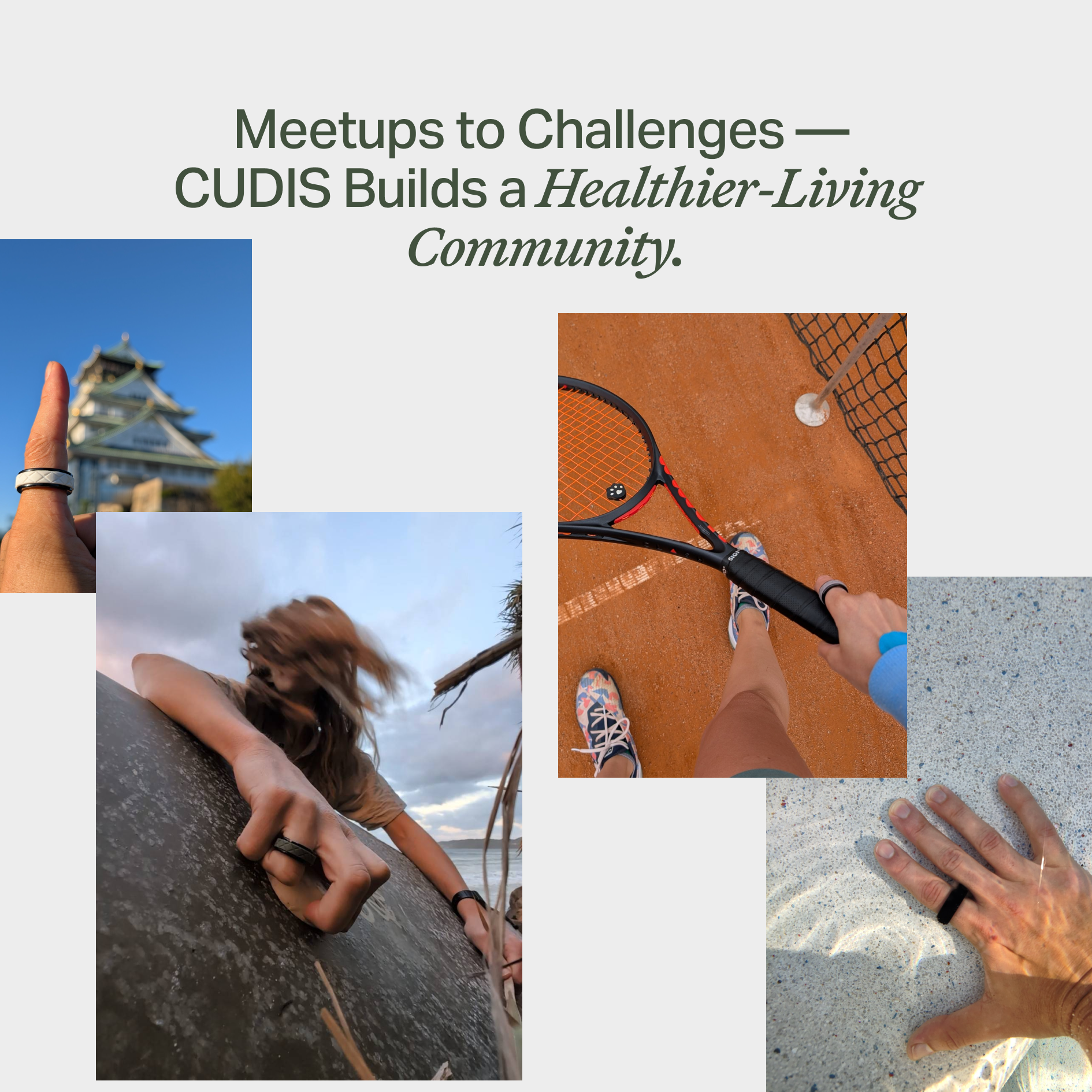 CUDIS SPORTY RING Kickstarter VIP Backer Package