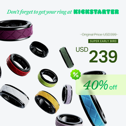 CUDIS SPORTY RING Kickstarter VIP Backer Package